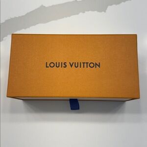 Louis Vuitton Orange Logo Drawer Box Pair